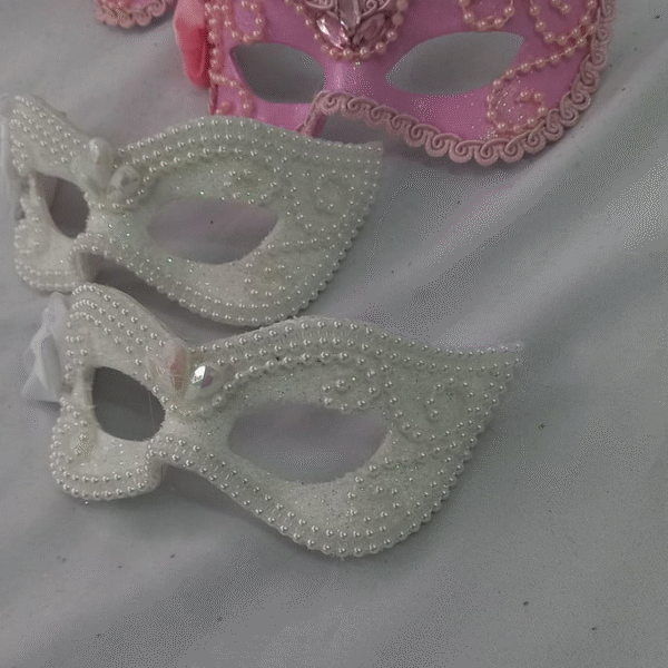 4 Máscaras Julieta Infantil Luxo - Imagem 3