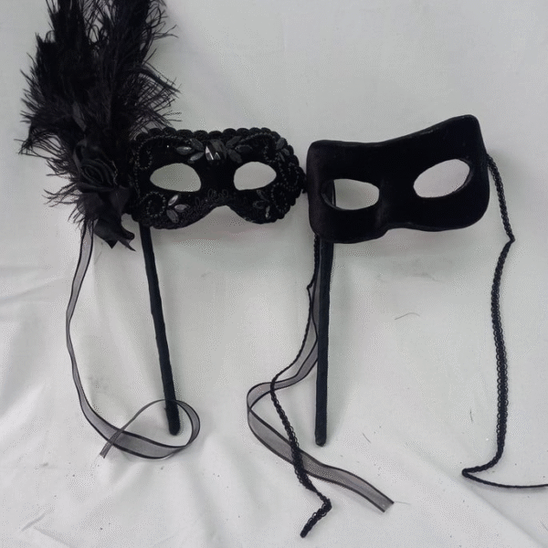Casal Colombina Romeu Black com Hastes Removíveis - Imagem 3