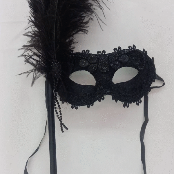 Mascara Colombina Preta Pluma e Haste Destacáveis Luxo Vene