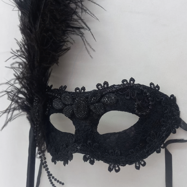 Mascara Colombina Preta Pluma e Haste Destacáveis Luxo Vene - Imagem 3