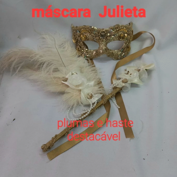 Kit 3 Máscaras Luxo Festa - Imagem 2