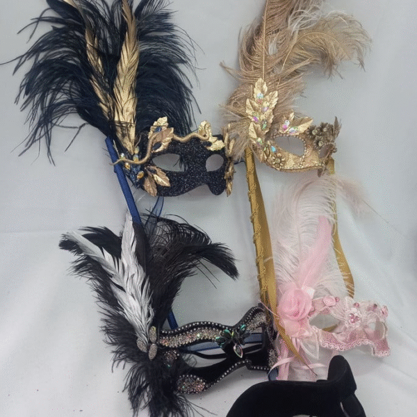 Kit 5 Mascaras Luxo Festa - Imagem 2