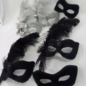 KIT 6 MASCARAS FESTA LUXO