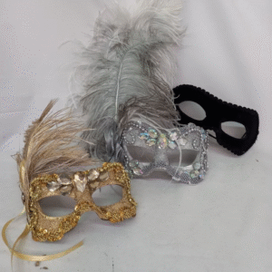 Kit Máscaras Família Luxo Festa