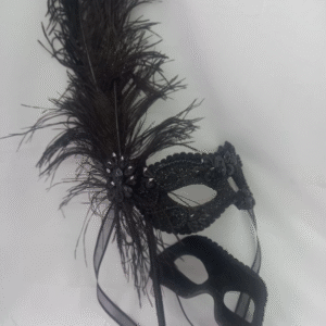 Mascara Casal Julieta Haste e Romeu Black Luxo Festa