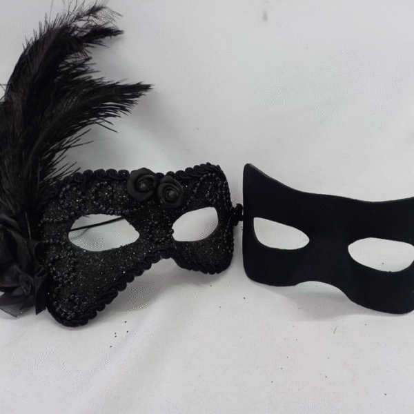 Mascara Casal Romeu Sofi Black Festa Luxo
