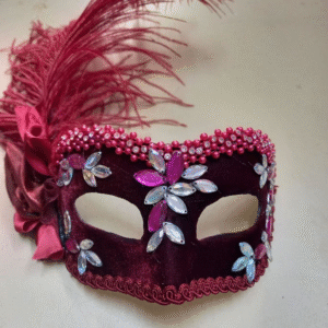Mascara Colombina Marsala com Haste