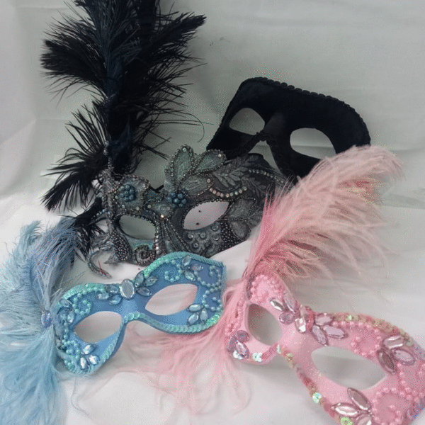 Máscaras Marcia Kit 4 Festa Luxo - Imagem 3