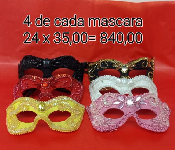 kit com 57 máscaras - Imagem 2